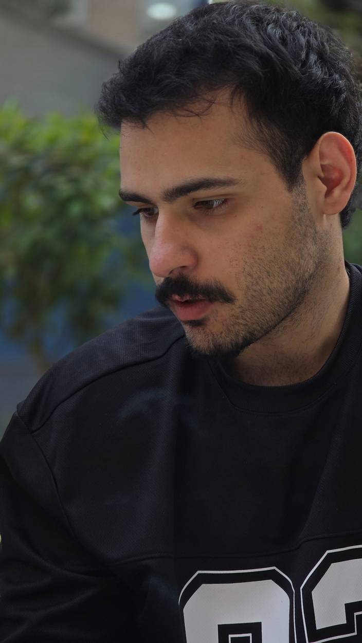 Portrait of Amir Shahrokh